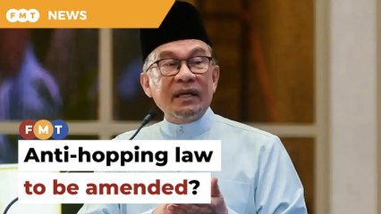 Govt open to amending anti-hopping law, says Anwar