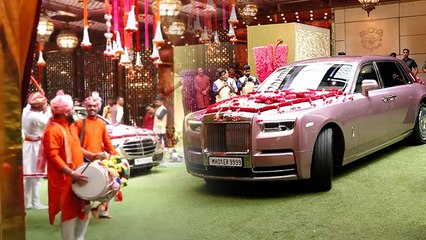 Anant Radhika Wedding: Baraat Ready, Dhol Playing &  Antilia Decoration Inside Video...