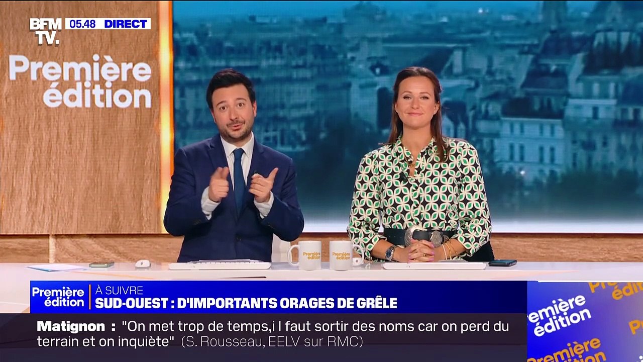 Julien Migaud-Muller fait ses adieux à la pré-matinale de BFMTV