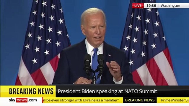 Biden confundió a Kamala Harris con el “vicepresidente Trump”