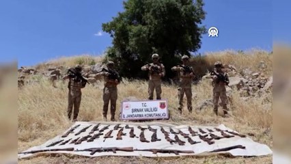 "Bozdoğan-49" operasyonunda 36 piyade tüfeği ele geçirildi