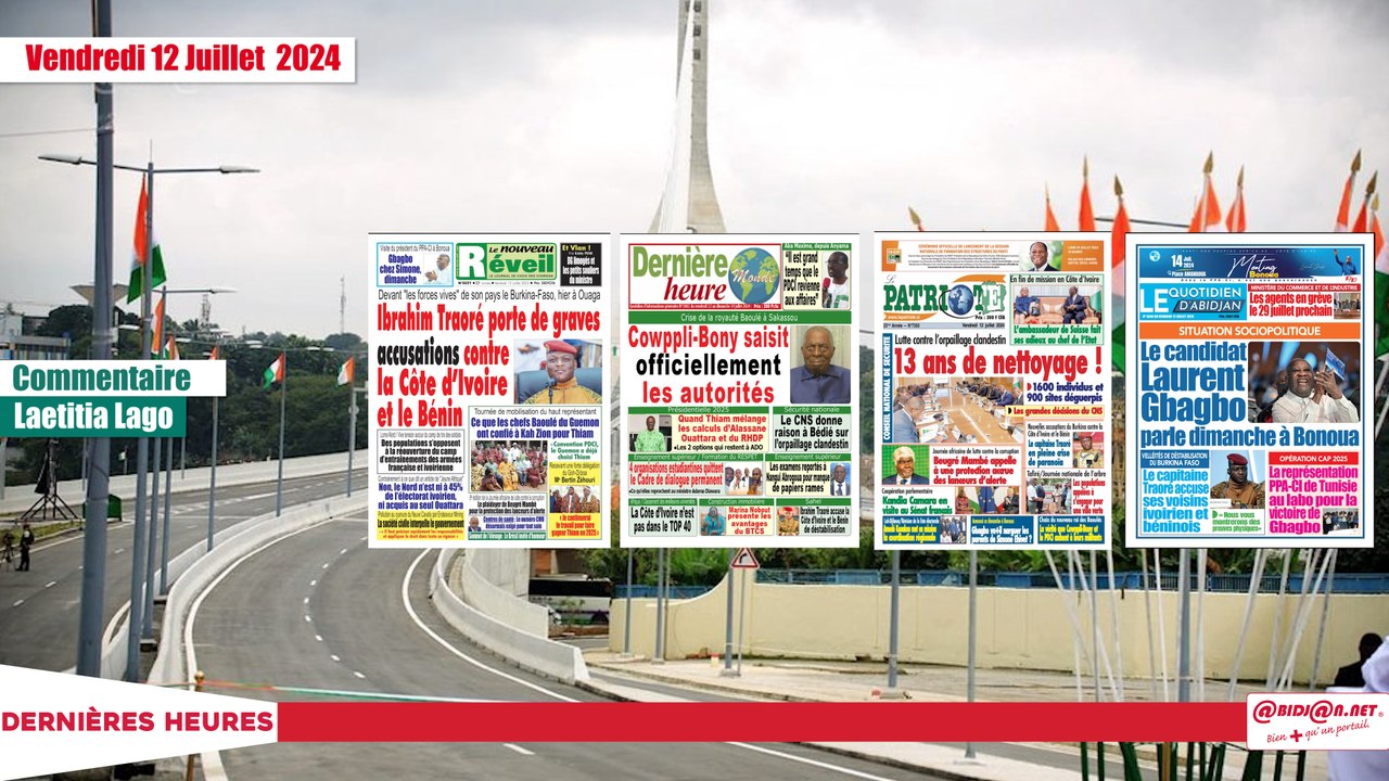 Titrologue12-07-2024/Orpaillage clandestin: 13ans de nettoyage 1600individus et 900 sites déguerpis