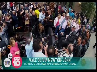 OLIVIA NEWTON-JOHN TRIBUTE (Studio 10) - CBS This Morning (August 9, 2022)