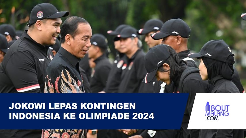 INI PESAN JOKOWI UNTUK KONTINGEN OLIMPIADE INDONESIA