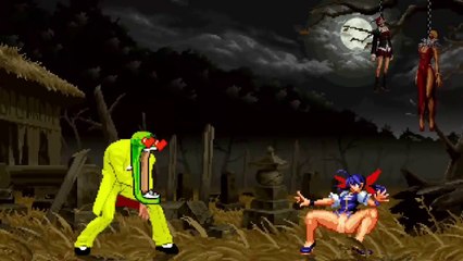 Mugen The Mask Team VS Hotaru Team   变相怪杰队 VS 双叶莹队-(720p60)