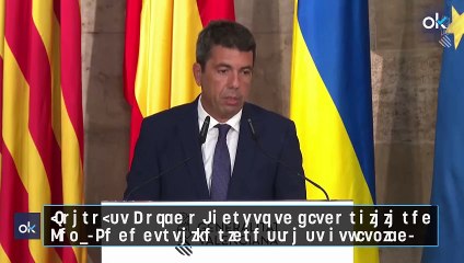 'Zasca' de Mazón a Sánchez en plena crisis con Vox: "Yo no necesito cinco días de reflexión"