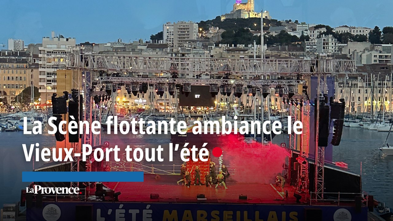 Le Groupe Acrobatique de Tanger sur la Scène flottante du Vieux-Port