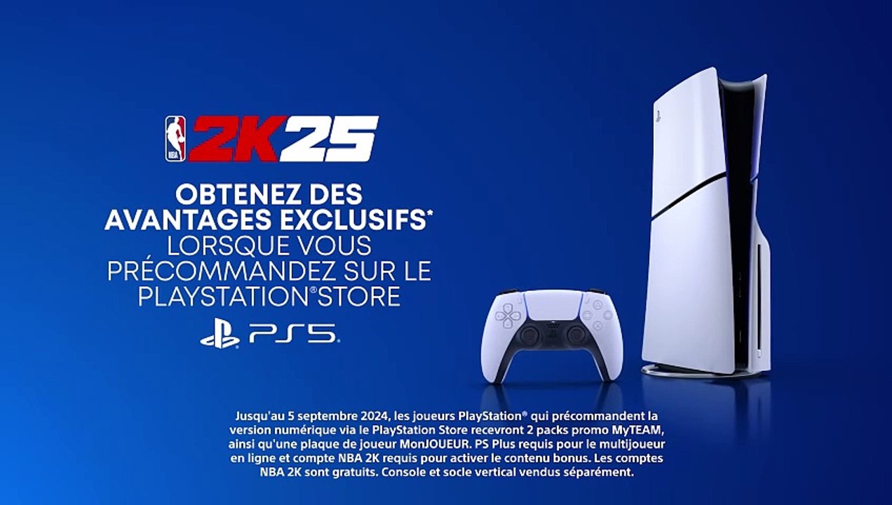 Bande-annonce NBA 2K25