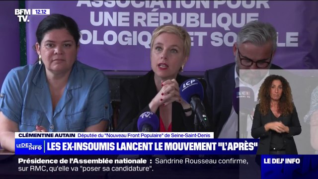 Clémentine Autain, Alexis Corbière, Danielle Simmonet... Les dissidents LFI lancent un mouvement nommé L'Après