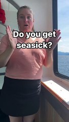 Carsick, seasick or any-type of sick.