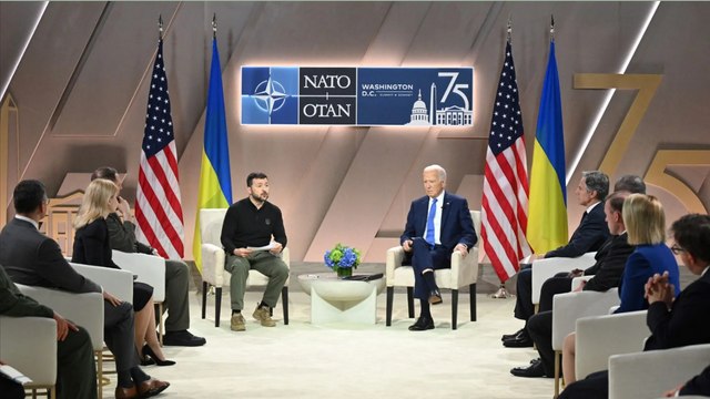 Culmina cumbre de la OTAN con aprobación de partida militar de apoyo a Ucrania