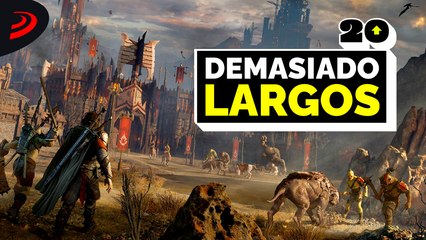 20 JUEGOS que serían MEJORES si fuesen MÁS CORTOS