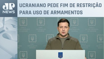 Zelensky quer usar armas da Otan contra Rússia