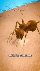 When an ant bites
