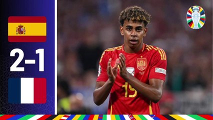 Spanyol vs Prancis 2-1 - HIGHLIGHTS & GOALS  Hasil Semi Final EURO 2024