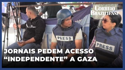 MAIS DE 60 VEÍCULOS DE COMUNICAÇÃO INTERNACIONAIS ASSINAM CARTA PEDINDO “ACESSO IMEDIATO E INDEPENDENTE” A FAIXA DE GAZA