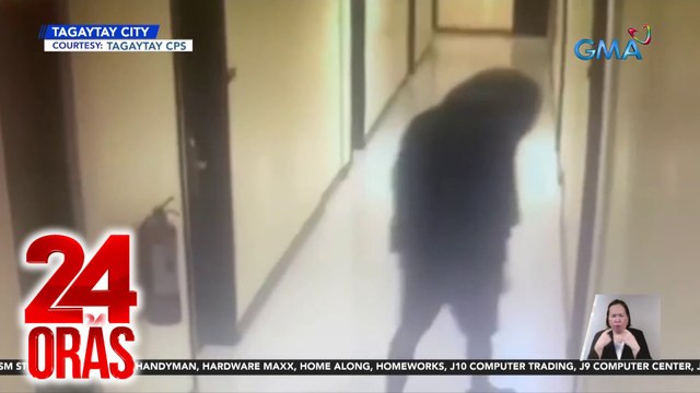 Lalaking naglabas-masok sa hotel room ng 3 biktima, itinuturing na person of interest | 24 Oras
