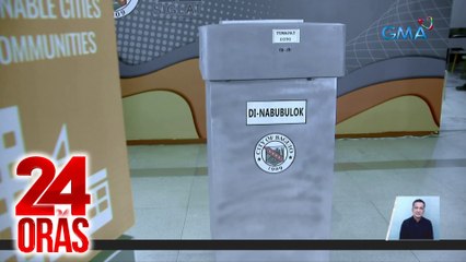 Smart basurahan na "Baraki", may motion sensor at monitoring sa pagkolekta ng basura | 24 Oras