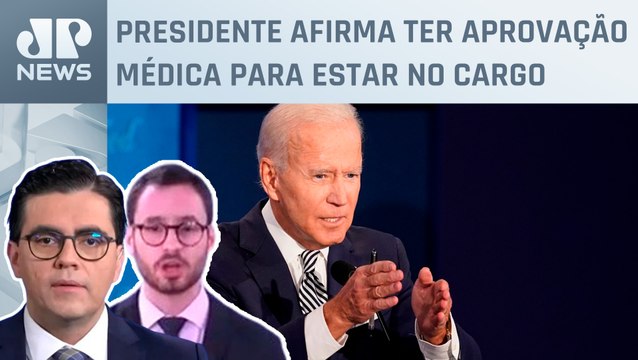 Biden diz que fará testes neurológicos se seus médicos exigirem; Neitzke e Vilela analisam