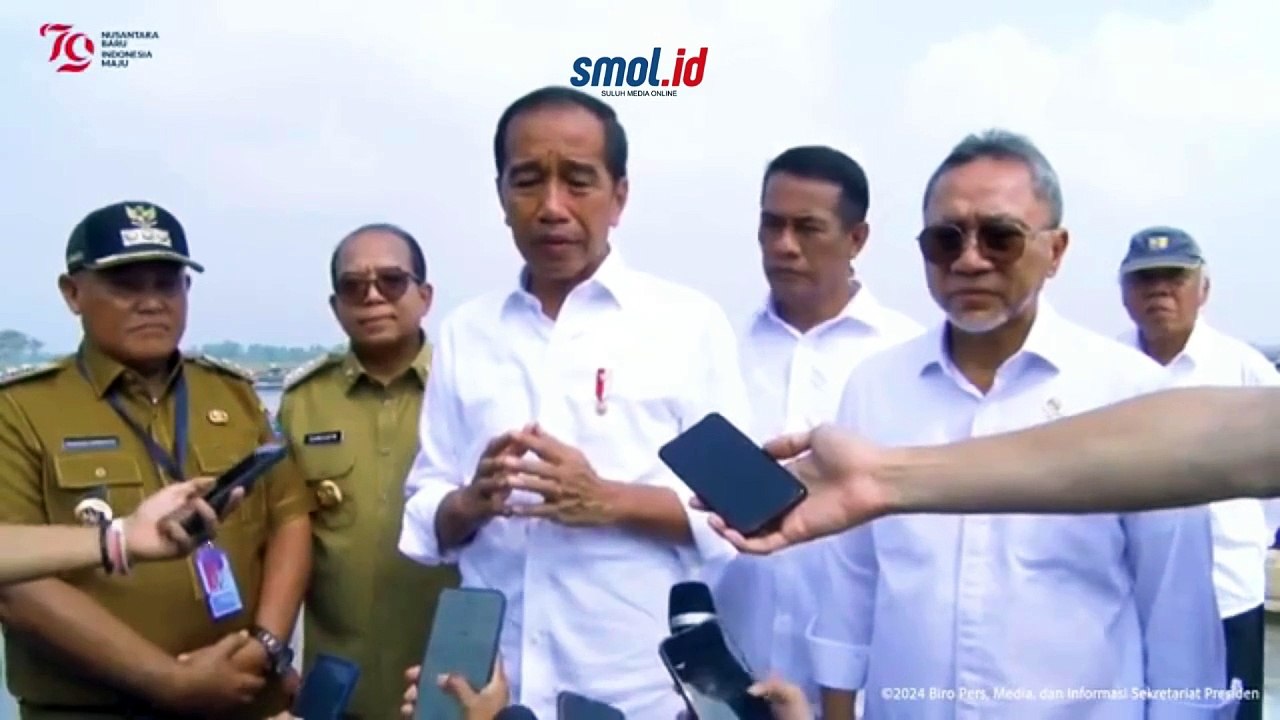 Presiden Jokowi Tinjau Pompanisasi di Lampung Selatan, Dorong Produktivitas Pertanian
