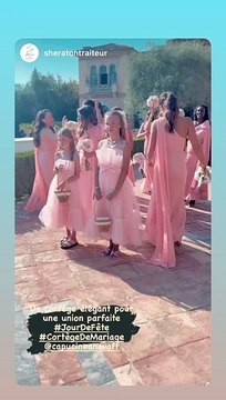 Mariage religieux de Capucine Anav et son amoureux Victor.