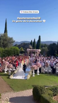 Mariage religieux de Capucine Anav et son amoureux Victor.