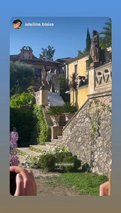 Mariage religieux de Capucine Anav et son amoureux Victor.