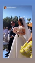 Mariage religieux de Capucine Anav et son amoureux Victor.