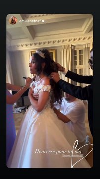 Mariage religieux de Capucine Anav et son amoureux Victor.