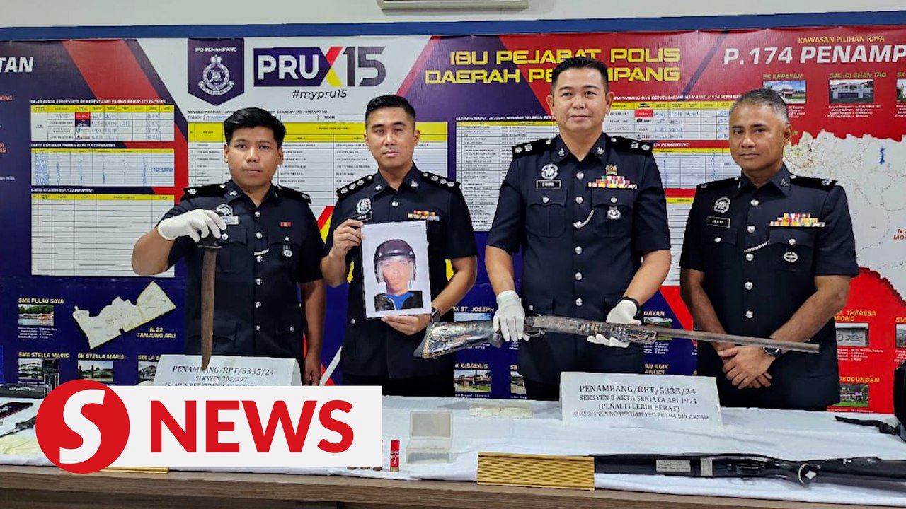 Cops nab man for convenience store robberies in Penampang, one still at large