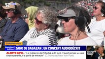 Francofolies 2024: le concert de Zaho de Sagazan audiodécrit en direct pour les malvoyants