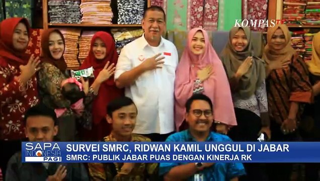 Survei Ungkap Elektabilitas Ridwan Kamil 50,6 Persen, SMRC: Publik Jabar Puas dengan Kinerja RK