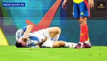 Lionel Messi Injury vs Colombia | Messi in Tears  | Copa America 2024 FINAL!