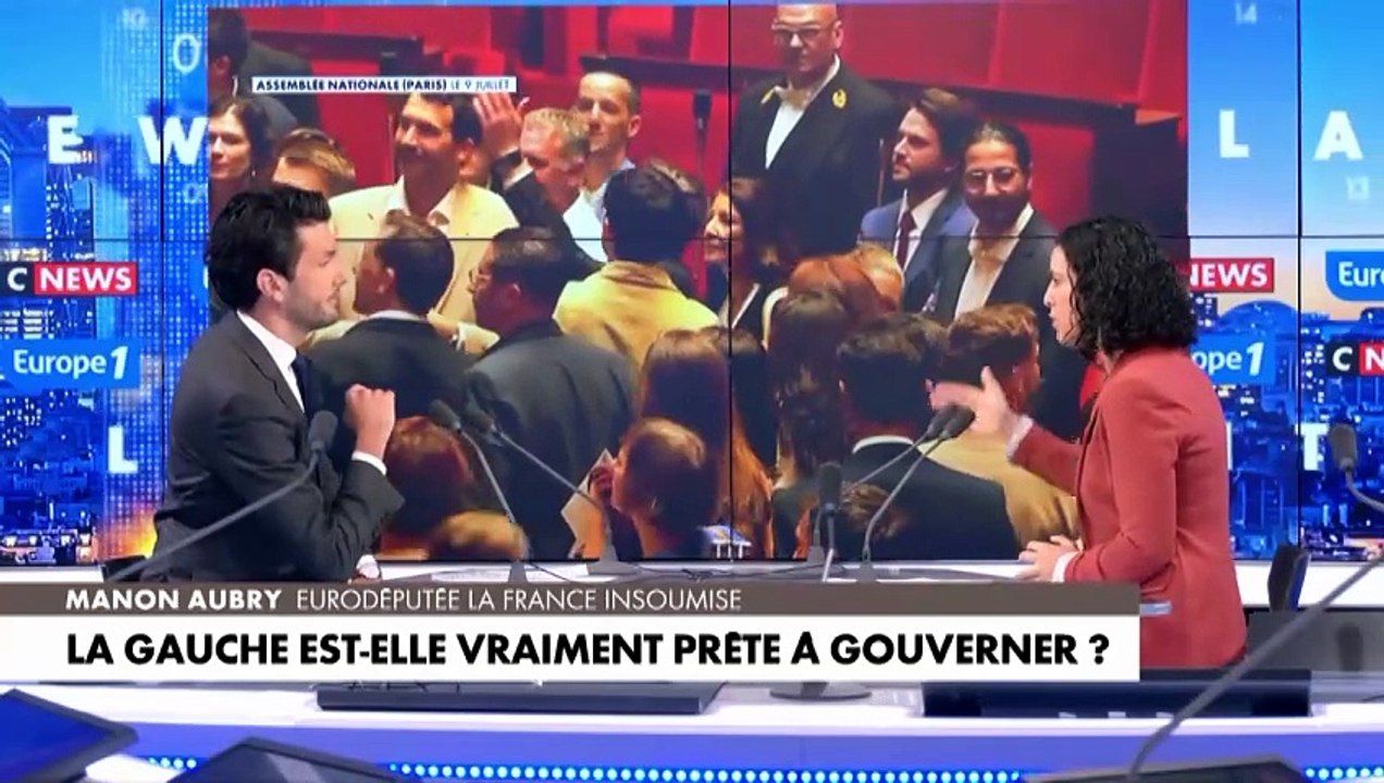Législatives : «Macron essaie de passer en force contre le résultat du scrutin» affirme Manon Aubry