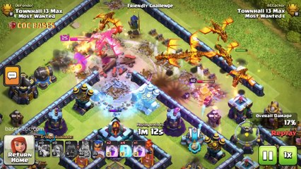 Top Farming Base TH13 With Link, Hybrid, Legend League Layout - Clash Of Clans (18)