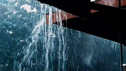 Heavy Rain Sound and Wind makes you Sleep quickly