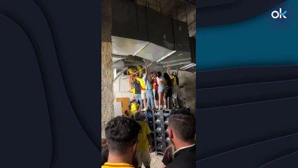Caos en la final de Copa América: aficionados se colaron al estadio ¡por el conducto de ventilación!