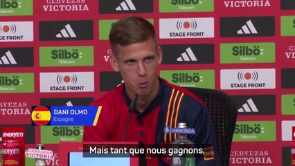 Olmo : “Je me fiche de savoir si c'est Unai Simón ou moi qui marque, tant qu’on gagne”