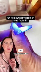 Tuto Baby-boomer à la maison ✨