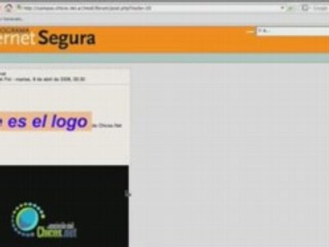 3 Internet Segura - Enriquecer textos y subir archivos