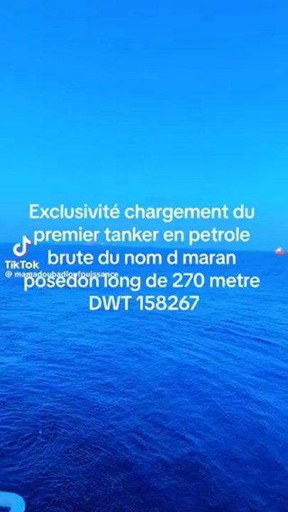 PREMIER CHARGEMENT DE BARILS DE PÉTROLE DU SÉNÉGAL