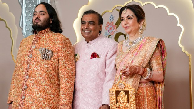 Las escandalosas cifras de la gran boda india entre los multimillonarios Anant Ambani y Radhika Merchant