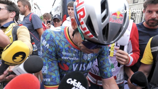 Cycling - Tour de France 2024 - Wout Van Aert : “Ik doe het heel goed, maar het is te ingewikkeld om Jasper Philipsen te verslaan”
