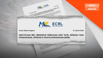 Pelan perkongsian ECRL dengan CCCC kekal tidak berubah - MRL
