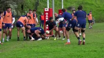 L'entraînement des Bleuets en vidéo - Rugby - CM U20