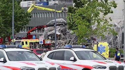 Al menos tres muertos al derrumbarse un andamio en Suiza