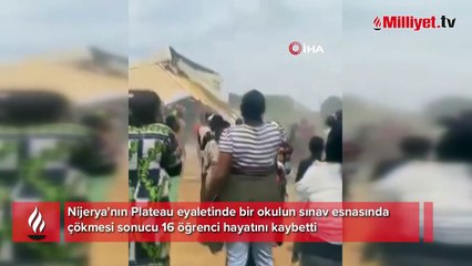 Nijerya'da facia! Sınav esnasında okul çöktü: 16 ölü