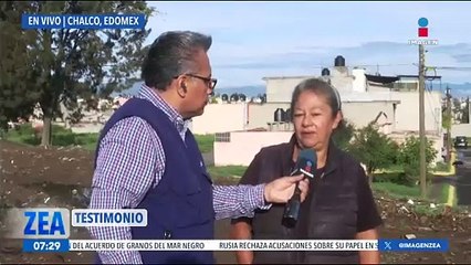 Basurero clandestino provoca el desbordamiento de un río en Chalco, Edoméx