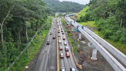 Adelantan cierre en la vía panamericana en Loma Cová