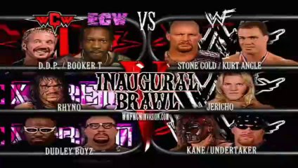 WWF Invasion 2001 - Team WWF vs Team WCW-ECW (Inaugral Brawl)